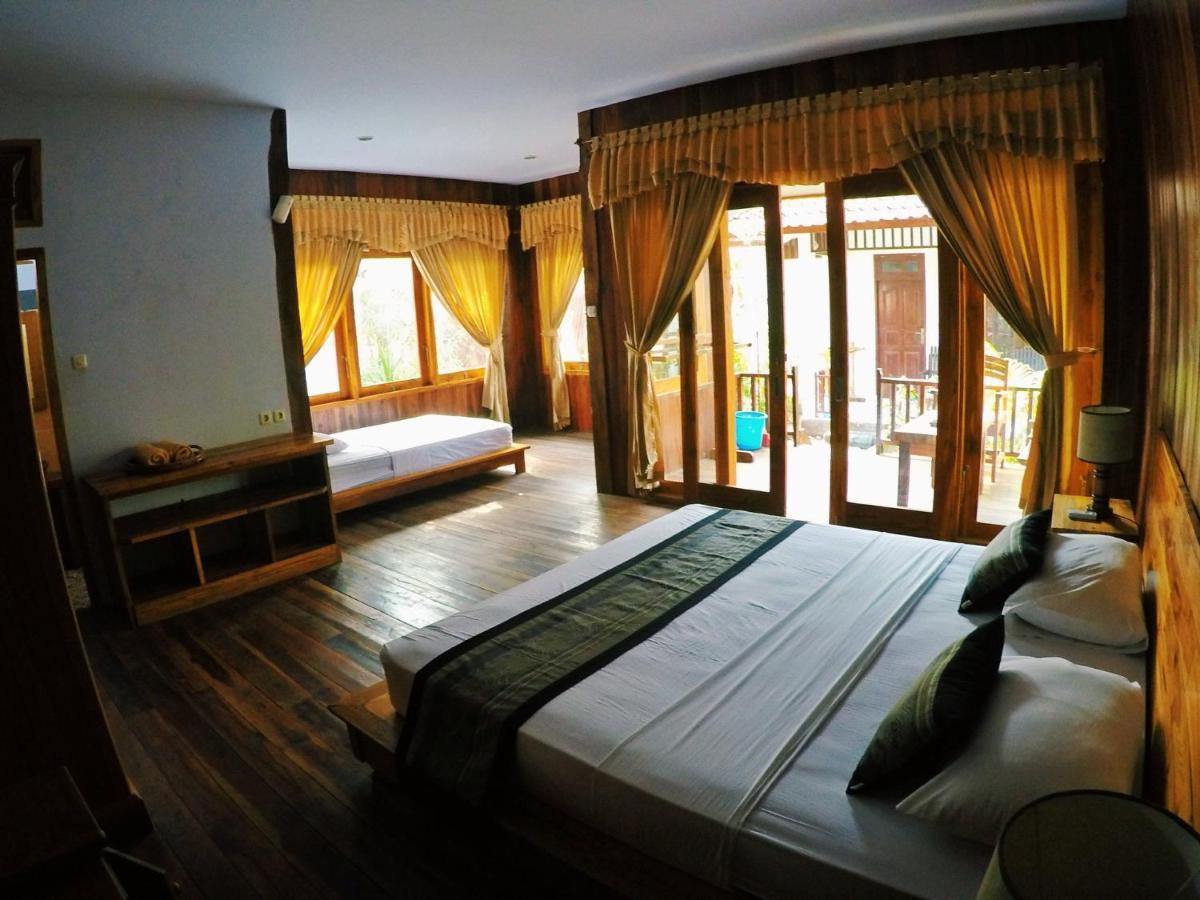 Gili Smile Bungalow Gili Trawangan Luaran gambar